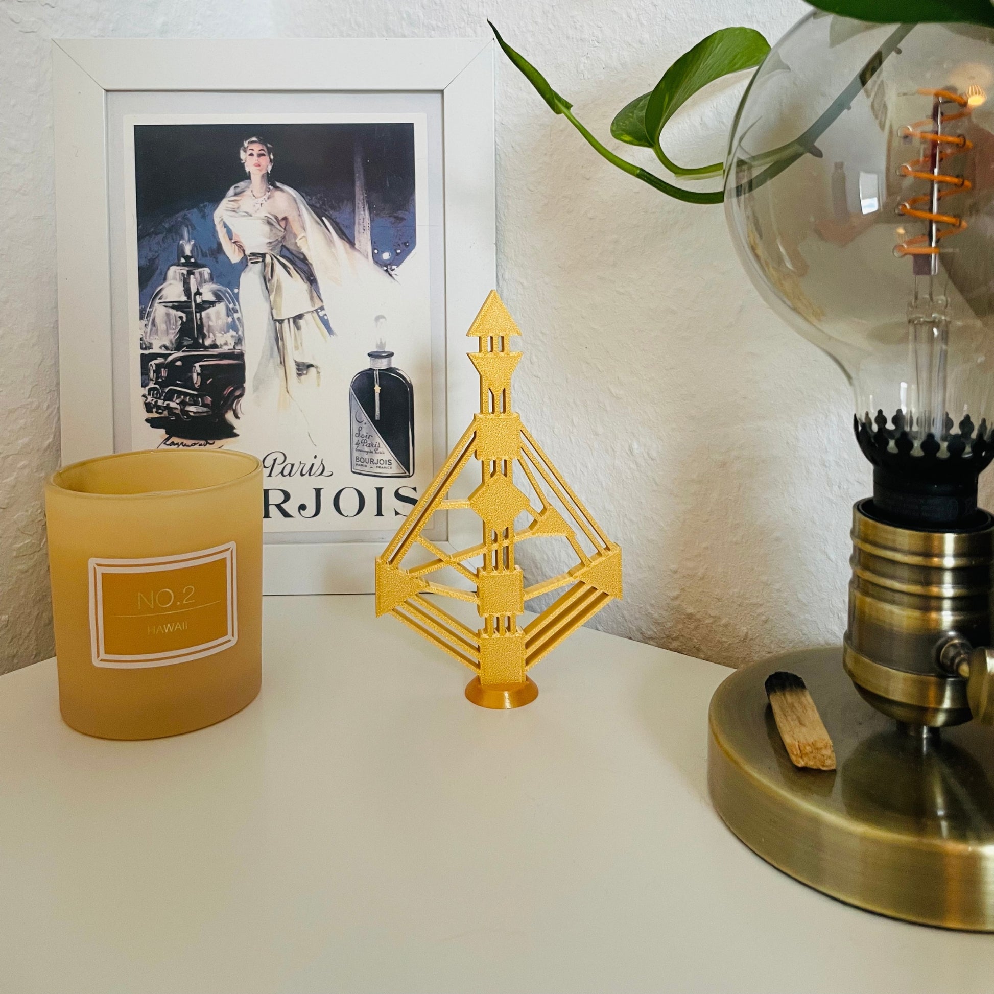 Human Design Bodygraph in der Farbe Gold Deko kaufen in Human Design Shop
